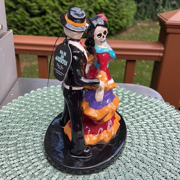 New w/ tags BlueSky Clayworks Day of the Dead Dancing Couple Figurine. Rare - Picture 6 of 9